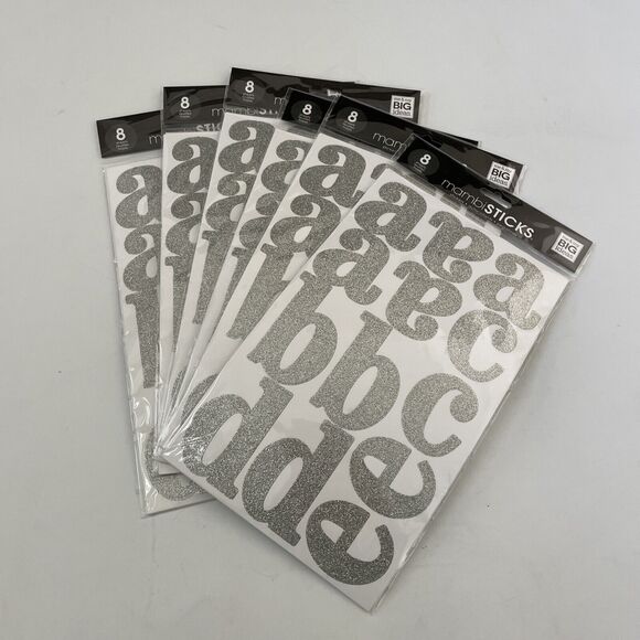 NEW Mambi Sticks Alphabet Letters Scrapbooking Stickers Me My Big Ideas Lot 10 - Picture 2 of 12